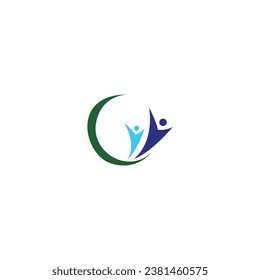 Adoption und Community-Symbol-Vorlage, Vektorsymbol