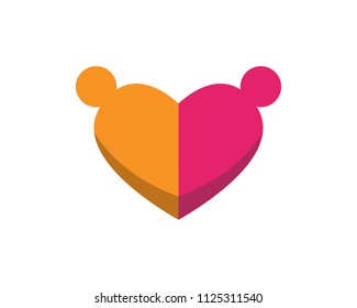 Adoption and community love logo