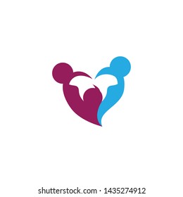 Adoption and community, network and social design template 