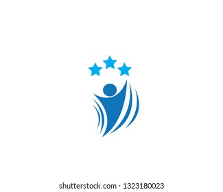 Adoption and Comunity care logo template vector icon - Vector
