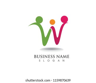 Adoption family logo and symbols 