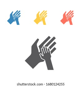 Icono de adopción. Señales vectoriales para gráficos web