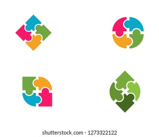Adoption  Logo community logo template vector icon
