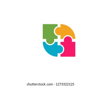Adoption  Logo community logo template vector icon
