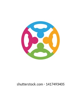 Adoption Logo community logo template vector icon