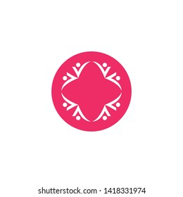 Adoption Logo community logo template vector icon