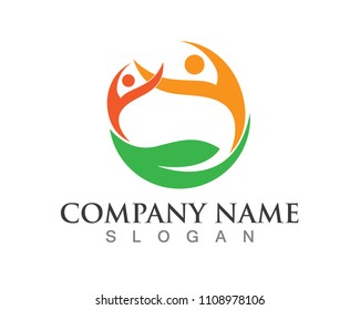 Adoption  Logo template vector icon