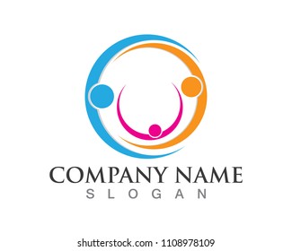 Adoption  Logo template vector icon