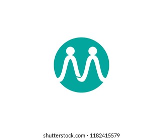 Adoption logo vector