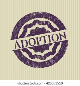 Adoptivgummistempel