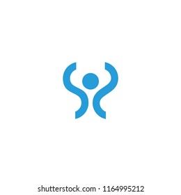 adoption vector logo. people vector logo