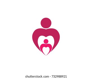 Adoption Vector - Sign - a mother
