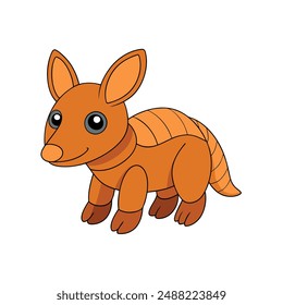 Adorable aardvark vector illustration featuring cartoon, line art, and clipart designs. Perfect for digital projects, crafts, and printable art
