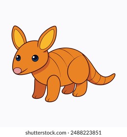 Adorable aardvark vector illustration featuring cartoon, line art, and clipart designs. Perfect for digital projects, crafts, and printable art