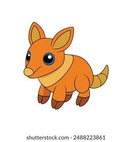 Adorable aardvark vector illustration featuring cartoon, line art, and clipart designs. Perfect for digital projects, crafts, and printable art