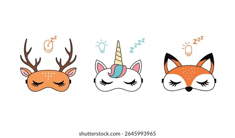 Adorable Animal Face Masks for Peaceful Nights and Relaxing