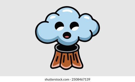 adorable, art, cartoon, character, cloud, creative, cute, design, doodle, drawing, expression, face, facial, fun, funny, happy, icon, illustration, kawaii, nature, sky, style, sweet, vector, weather