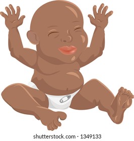 An adorable baby