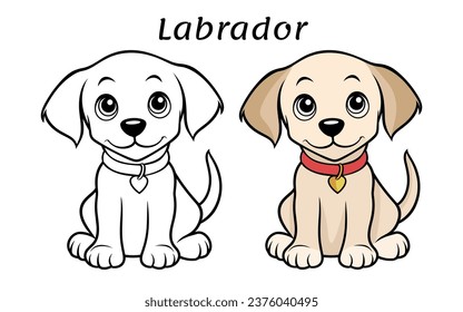 Adorable Baby Animals coloring book illustration hand drawn designs for kids