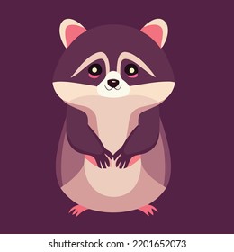 Adorable Baby Racoon, For Children's Books