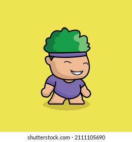 adorable baby vector, little kid character