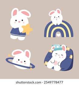 Adorable Bunny Adventures in Dreamland