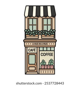 Adorable Cafe Clip Art for Sweet and Cozy Designs