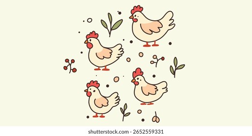 uma gata de desenho animado adorável para crianças pequenas