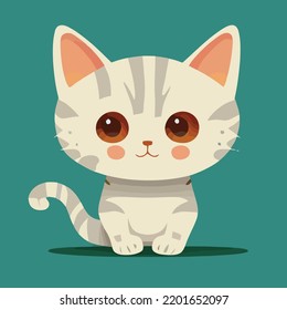  adorable cat, books for childrens, vector