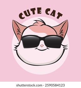 Adorable cat expression vector with various cute emotions, perfect for stickers, prints, social media, and more. High-quality, scalable, and ideal for designers, cat lovers, and creative projects!