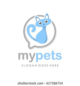 Adorable cat/ kitten vector