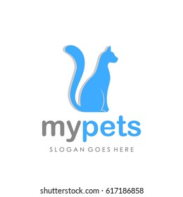 Adorable cat/ kitten vector