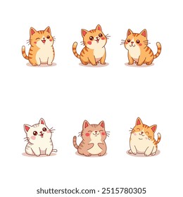 Adorable cats character. Various cat characters in one vector design.
Vector is done with precision and also the design is adjusted to print standards.
Thank you for stopping by.