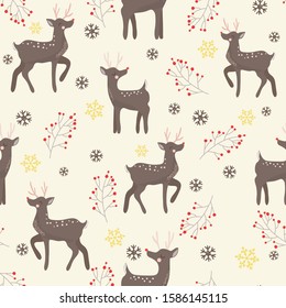 Adorable Christmas Holiday seamless patterns