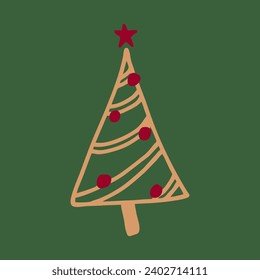 Adorable Christmas trees for a festive touch. Ideal for cards and social media. Capture the joy of the season with these cute vectors