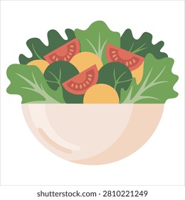 Adorable Collection Vegetables Side Dish on White Background for Your