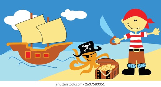 Adorable and colorful cartoon illustration for kids — perfect for storybooks, posters, and educational materials. Fun characters that spark imagination and joy!