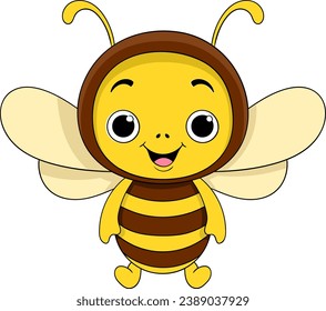 adorables insectos adorables de abejas lindas 4