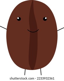 Toller und süßer Kaffee. Kann als Symbol oder Logo verwendet werden.