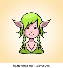 Adorable Cute Fairy Tale Icons Mythology Characters