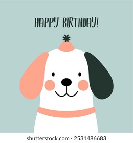 Adorable Doodle Dog Vector Illustration for Holiday Cards, Invitations, Posters, and Social Media Posts