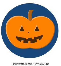 Adorable and editable illustrations of Halloween pumpkins. Great for use as buttons and icons. 