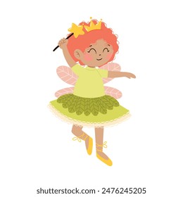 Adorable Fairy Character for Invitation