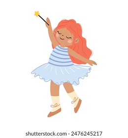 Adorable Fairy Character for Invitation