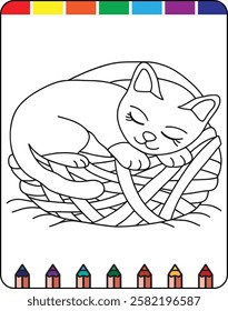 Adorable Farmyard Animals Coloring Pages for Kids, Fun and Educational Farm Animal Coloring Sheets, Cute Farmyard Creatures Printable Coloring Pages