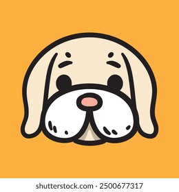 Adorable flat vector pet faces to enhance your designs! Perfect for prints, stickers, and more. Easy to customize, high-quality vectors capture the charm of your favorite pets with a clean looks.