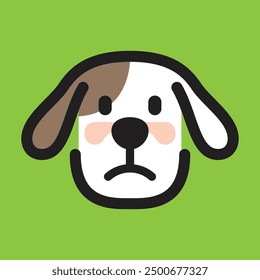 Adorable flat vector pet faces to enhance your designs! Perfect for prints, stickers, and more. Easy to customize, high-quality vectors capture the charm of your favorite pets with a clean looks.
