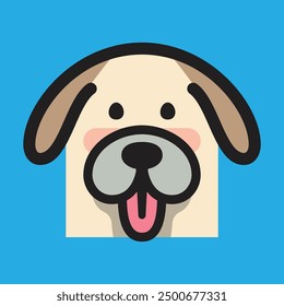 Adorable flat vector pet faces to enhance your designs! Perfect for prints, stickers, and more. Easy to customize, high-quality vectors capture the charm of your favorite pets with a clean looks.