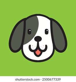 Adorable flat vector pet faces to enhance your designs! Perfect for prints, stickers, and more. Easy to customize, high-quality vectors capture the charm of your favorite pets with a clean looks.