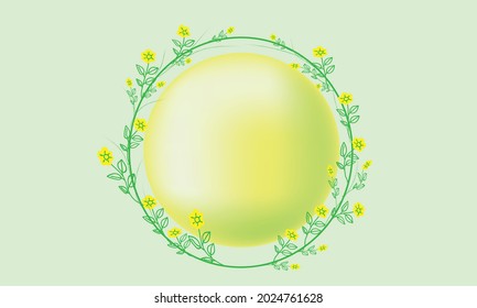 Adorable floral frames make perfect wreaths, leaves, flowers and branches. Celebration concept, beauty.
